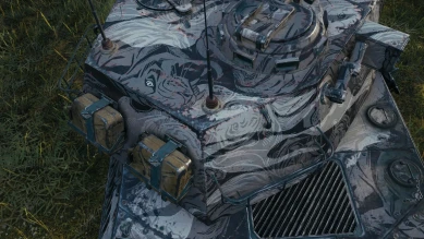 2D-стиль «Фанат зимнего WCL 2022» в World of Tanks