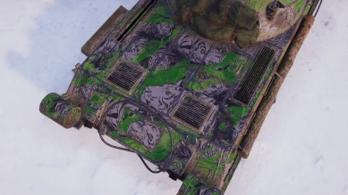 2D-стиль «Фанат летнего WCL 2022» в World of Tanks