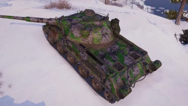 2D-стиль «Фанат летнего WCL 2022» в World of Tanks