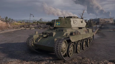 Танк Lago M38 из обновления 1.17.1 в World of Tanks
