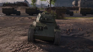 Танк Lago M38 из обновления 1.17.1 в World of Tanks