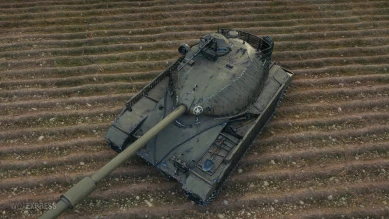 Финальная модель танка TL-7 в World of Tanks