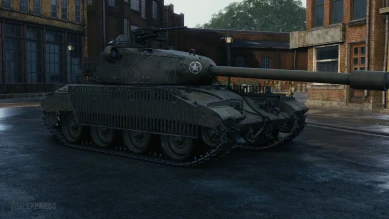 Финальная модель танка TL-7 в World of Tanks