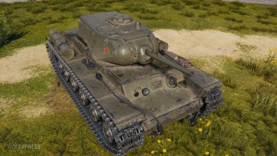 Скриншоты танка КВ-1С с МЗ с супертеста World of Tanks
