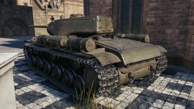 Скриншоты танка КВ-1С с МЗ с супертеста World of Tanks