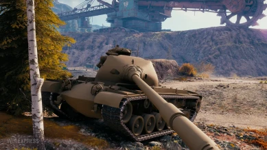 Скриншоты танка T54 Heavy Tank с супертеста World of Tanks