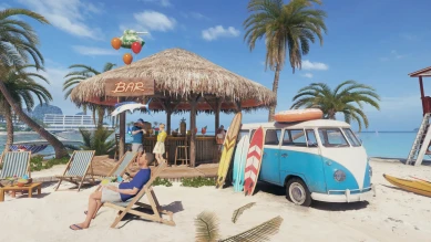 Новый летний ангар на 12-летие World of Tanks