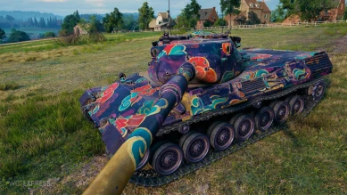 2D-стиль «Безмятежность Луны» из обновления 1.18 World of Tanks