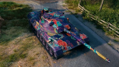 2D-стиль «Безмятежность Луны» из обновления 1.18 World of Tanks