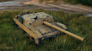Скриншоты танка Semovente M43 Bassotto из обновления 1.18 в World of Tanks
