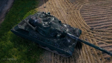 2D-стиль «Полигонная мишень (ОФ)» из обновления 1.18 World of Tanks