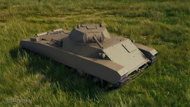 Screenshots of M16/43 Carro Celere Sahariano gift tank from World of Tanks supertest