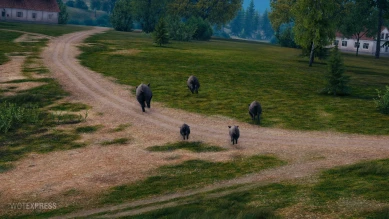 Кабаны на карте «Застава» в World of Tanks