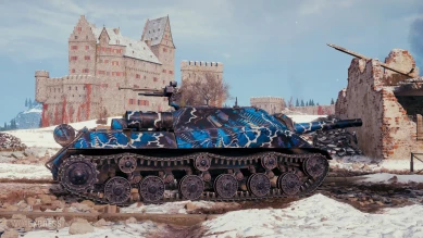 2D-стиль «Охотник за молниями» для Ваффентрагера 2022 в World of Tanks