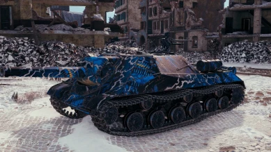 2D-стиль «Охотник за молниями» для Ваффентрагера 2022 в World of Tanks