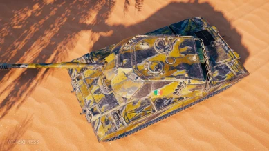 Камуфляж «Многоцветный латунный» для Ваффентрагера 2022 в World of Tanks