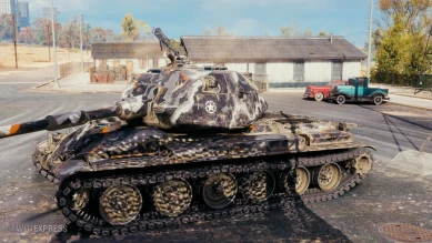 Камуфляж «Многоцветный графитовый» для Ваффентрагера 2022 в World of Tanks