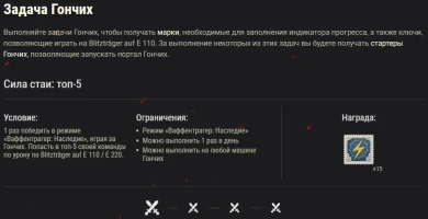 Подробности события  Ваффентрагер: Наследие в World of Tanks