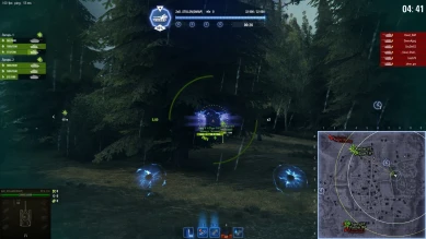 В стекло попали.