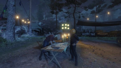 Новый ночной ангар для события «Тыквенный переполох» в Мире Танков