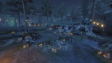 Новый ночной ангар для события «Тыквенный переполох» в Мире Танков