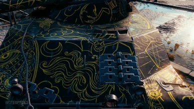 2D-стиль «Время магии» для хэллоуинского 38 набора Prime Gaming в World of Tanks