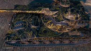 2D-стиль «Время магии» для хэллоуинского 38 набора Prime Gaming в World of Tanks