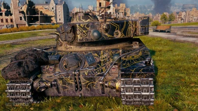 2D-стиль «Время магии» для хэллоуинского 38 набора Prime Gaming в World of Tanks