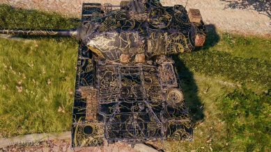 2D-стиль «Время магии» для хэллоуинского 38 набора Prime Gaming в World of Tanks