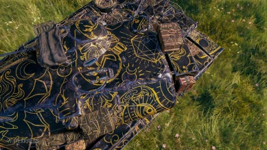 2D-стиль «Время магии» для хэллоуинского 38 набора Prime Gaming в World of Tanks