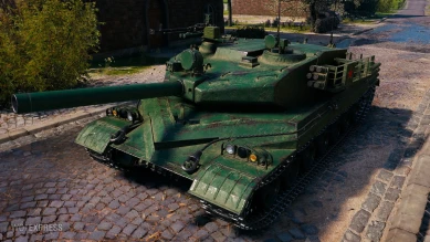 Скриншоты танка BZ-75 с супертеста World of Tanks