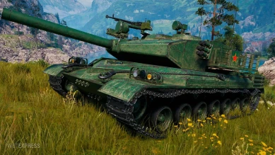 Скриншоты танка BZ-75 с супертеста World of Tanks