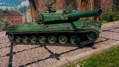 Скриншоты танка BZ-75 с супертеста World of Tanks