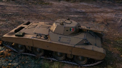 M16/43 Sahariano на фото из обновления 1.19 в Мире танков