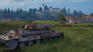 2D-стиль «Заслуженный танкист» (версия 12 лет) за Выслугу лет 2022 в Мире танков