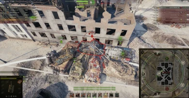 Окончание 1 сезона Натиска «Грифон» в Мире танков