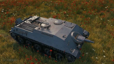 Скриншоты Огнемётного танка с супертеста Мира танков