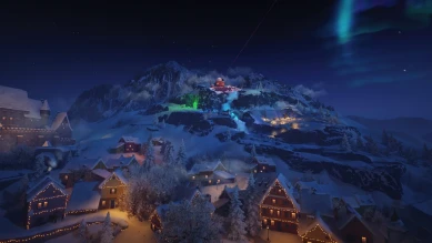 Обновлённый ангар для Новогоднего наступления 2022/2023 в World of Tanks