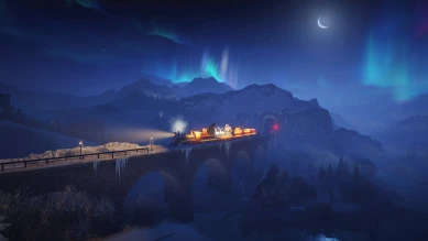 Обновлённый ангар для Новогоднего наступления 2022/2023 в World of Tanks