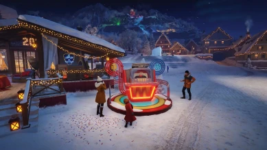 Обновлённый ангар для Новогоднего наступления 2022/2023 в World of Tanks