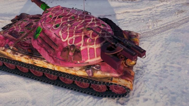 2D-стиль «Сельдь под шубой» в Мире танков