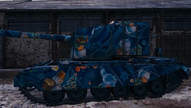 2D-стиль «Семейный праздник» в Мире танков 2D-стиль «Семейный праздник» в Мире танков