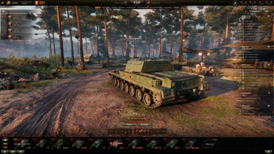 BZ-166 — прокачиваемый китаец 8 лвл с новой механикой ракетных ускорителей на супертесте World of Tanks