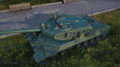 Скриншоты танка BZ-75 с теста обновления 1.19.1 в Мире танков