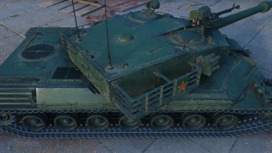 Скриншоты танка BZ-75 с теста обновления 1.19.1 в Мире танков