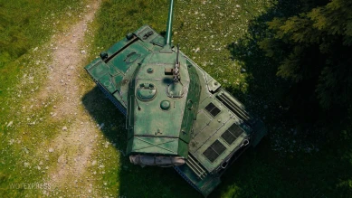 Скриншоты танка BZ-58 с общего теста обновления 1.19.1 в Мире танков