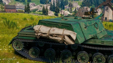 Скриншоты танка BZ-58 с общего теста обновления 1.19.1 в Мире танков