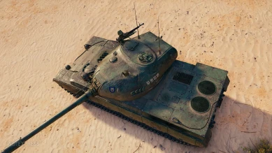 Историчный 2D-стиль «Ветеран» для танка 116-F3 в Мире танков