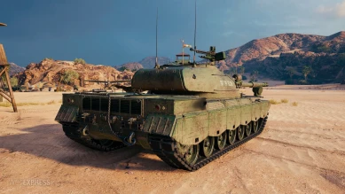 Историчный 2D-стиль «Ветеран» для танка 116-F3 в Мире танков