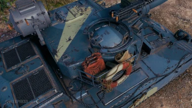 3D-стиль «HMS Bruiser» для танка Caliban в Мире танков